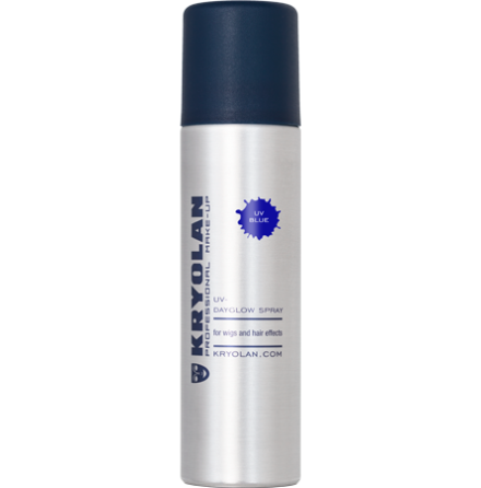 Kryolan UV hårspray, Blå