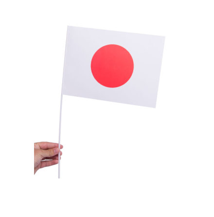 Pappersflagga, Japan 27x20 cm