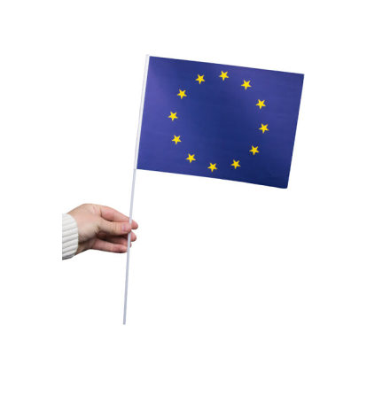 Pappersflagga, EU 27x20 cm