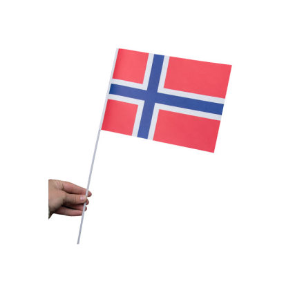 Pappersflagga, Norge 27x20 cm