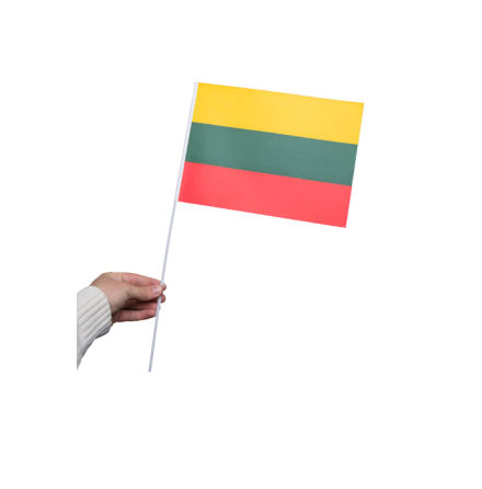 Pappersflagga, Litauen 27x20 cm