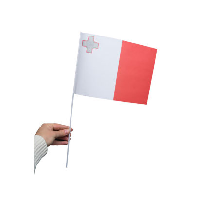 Pappersflagga, Malta 27x20cm