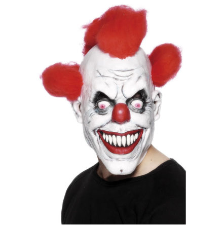 Mask, clown rött hår