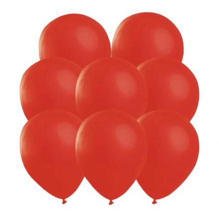 Ballonger, röda 25 st