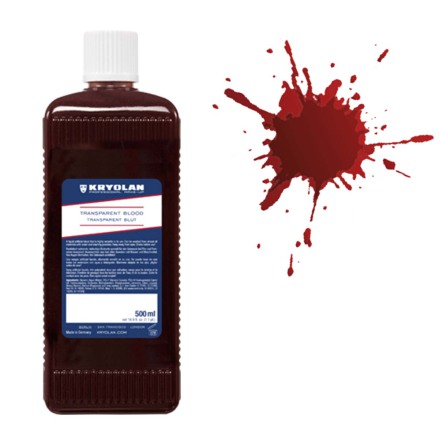 Blod, transparent 500 ml medium