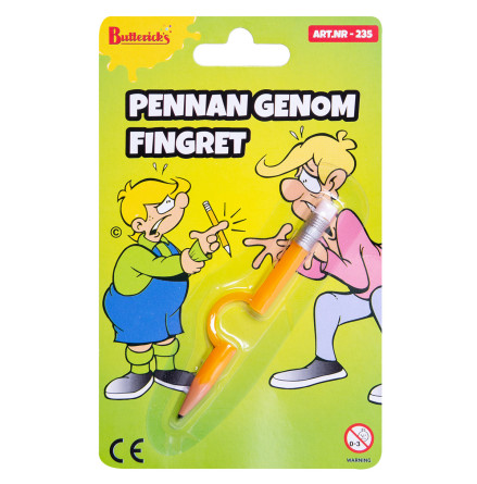 Pennan genom fingret