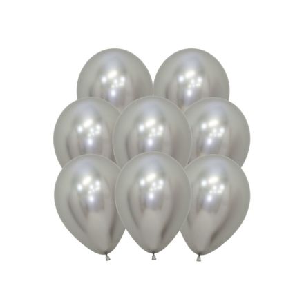 Ballonger, krom silver 10 st