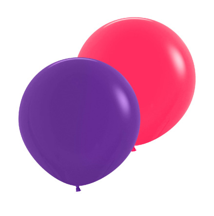 Jätteballonger, 50 cm 2 st