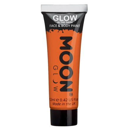 Glow in the dark i tub, orange 12 ml