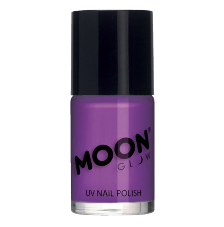 UV-nagellack, lila blister