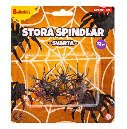 Spindlar, stora 12 st