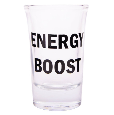Snapsglas, Energy boost