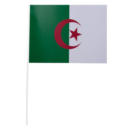 Pappersflagga, Algeriet 27x20 cm