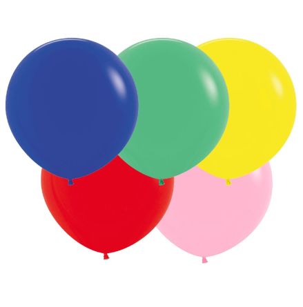Jätteballonger, 50 cm 5 st