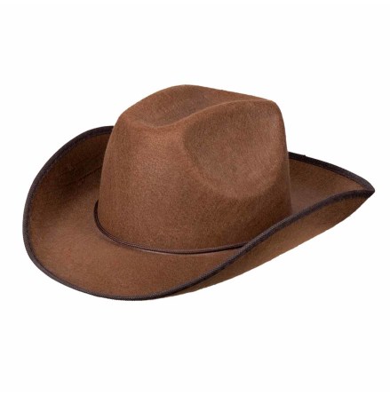 Cowboyhatt, rodeo brun