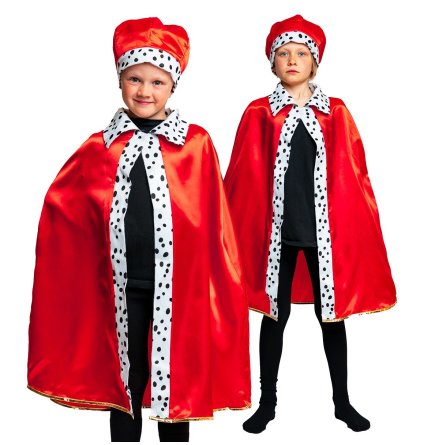 Kungacape barn, inkl röd krona
