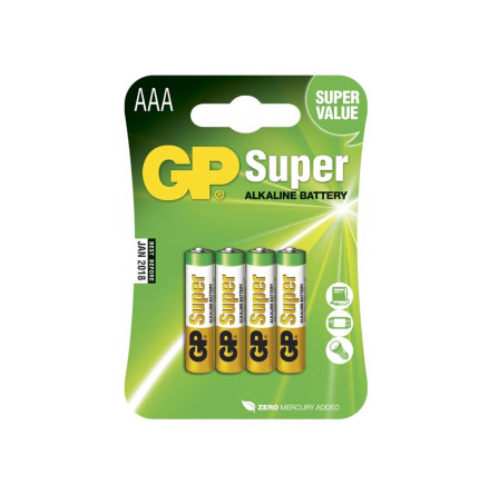 Batteri, 24A/AAA 4-pack
