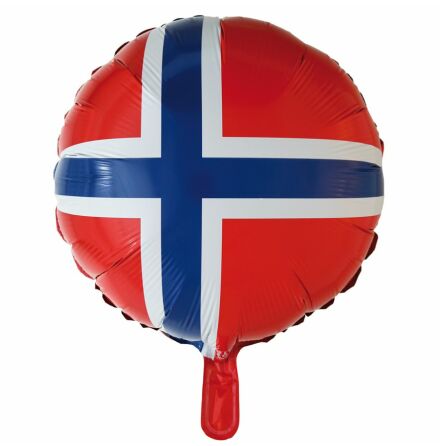 Folieballong, Norge rund 46 cm