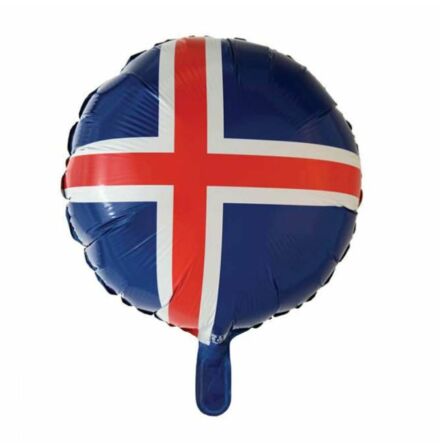 Folieballong, Island rund 46 cm