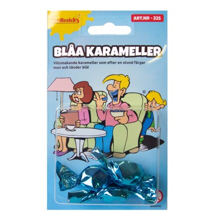 Bla karameller, 3 st