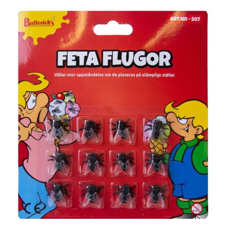 Feta flugor, 12 st