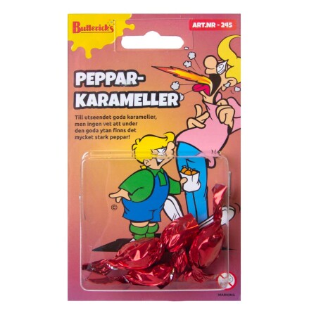 Pepparkarameller, 3 st