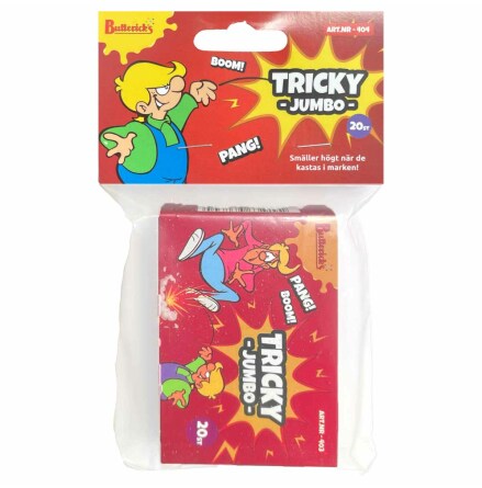 Tricky, jumbo 20 st/ask med header