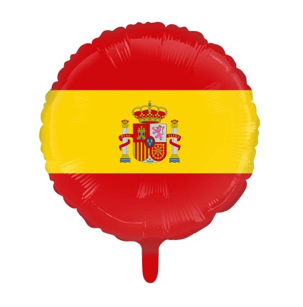 Folieballong, Spanien rund 46 cm