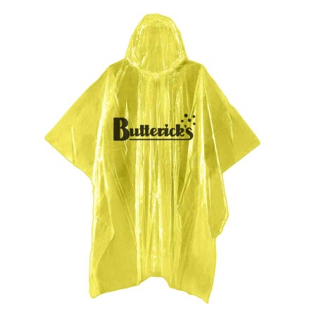 Regnponcho, Buttericks