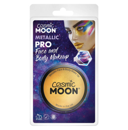 Moon pro Smink i burk, metallic guld 36 g