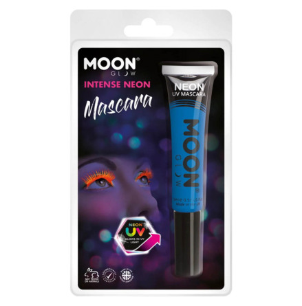 Moon Mascara neon UV, blå 15 ml