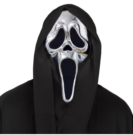 Mask, Scream Ghostface silver