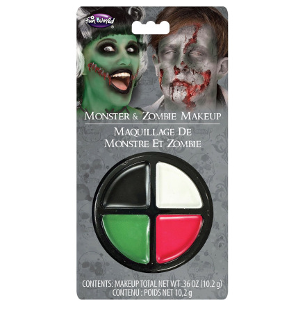 Sminkpalett, monster &amp; zombie