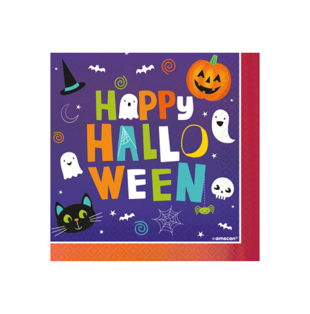 Servetter, Halloween Friends 16 st